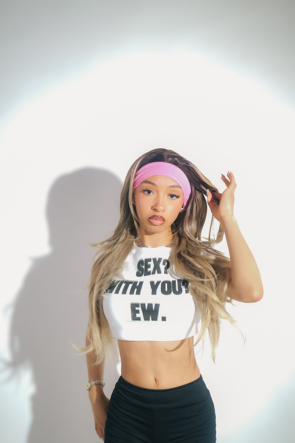 “SEX? WITH YOU?? EW.” Women’s tee